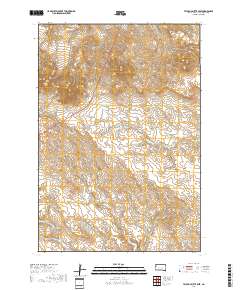 Two Top Butte East 2017 topographic map thumbnail