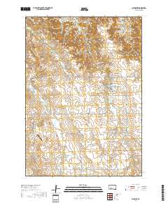 Wanblee 2017 topographic map thumbnail