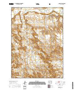 Wanblee NE 2017 topographic map thumbnail