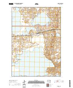 Waubay 2017 topographic map thumbnail