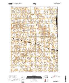 Wessington NE 2017 topographic map thumbnail