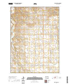 West of Ideal 2017 topographic map thumbnail