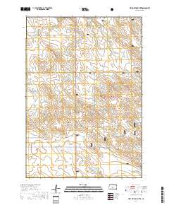 West of Stony Butte 2017 topographic map thumbnail
