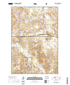White Butte 2017 topographic map thumbnail