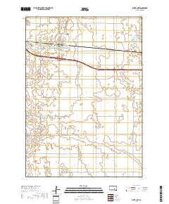 White Lake 2017 topographic map thumbnail