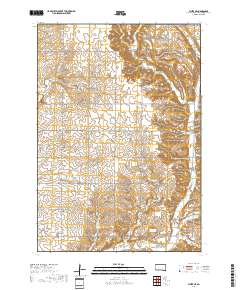 White NE 2017 topographic map thumbnail
