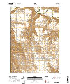 White River NE 2017 topographic map thumbnail