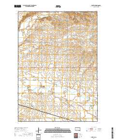 White SE 2017 topographic map thumbnail