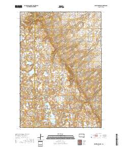 Whitestone Lake 2017 topographic map thumbnail