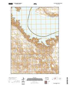 Willow Creek Butte 2017 topographic map thumbnail