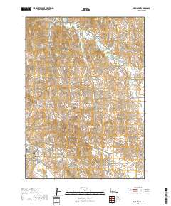 Wounded Knee 2017 topographic map thumbnail