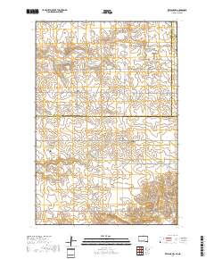 Zeeland NW 2017 topographic map thumbnail
