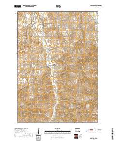 Rockyford SE 2017 topographic map thumbnail