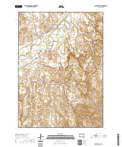 Rockyford SW 2017 topographic map thumbnail