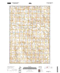 Roundup Butte 2017 topographic map thumbnail
