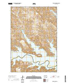 Rousseau Creek 2017 topographic map thumbnail