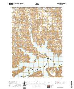 Rousseau Creek SW 2017 topographic map thumbnail