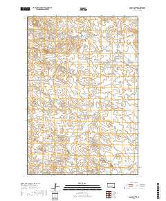 Saddle Butte 2017 topographic map thumbnail