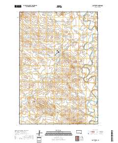 Scott Creek 2017 topographic map thumbnail
