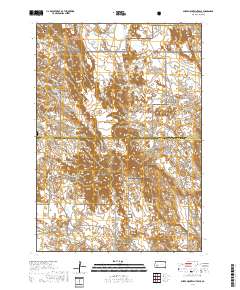 Sheep Mountain Table 2017 topographic map thumbnail