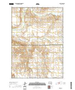 Shelby 2017 topographic map thumbnail