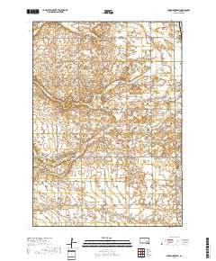 Shoemaker Dam 2017 topographic map thumbnail