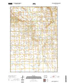 Short Bow Creek West 2017 topographic map thumbnail
