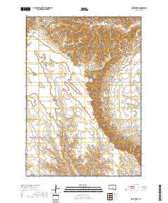 Short Creek 2017 topographic map thumbnail