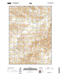 Slim Butte NW 2017 topographic map thumbnail