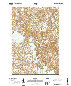 South Red Iron Lake 2017 topographic map thumbnail