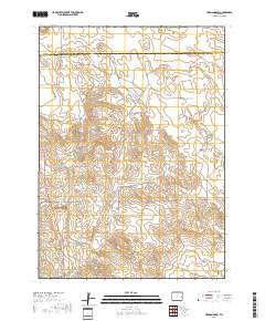 Hileman Draw 2018 topographic map thumbnail