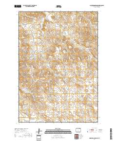 Homestead Draw SW 2017 topographic map thumbnail