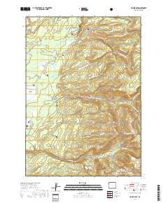 Hominy Peak 2017 topographic map thumbnail