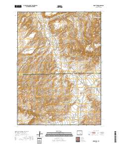 Horse Peak 2017 topographic map thumbnail