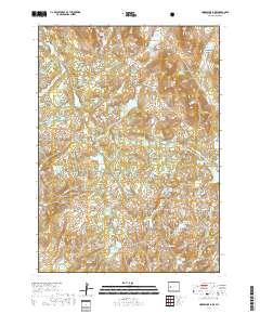 Horseshoe Lake 2017 topographic map thumbnail