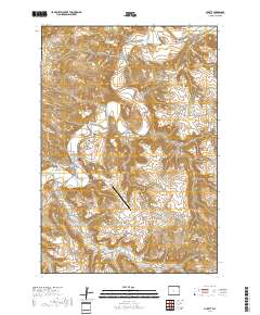 Hulett 2017 topographic map thumbnail