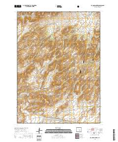 Ice Cave Mountain 2018 topographic map thumbnail