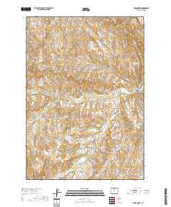 Indian Creek 2017 topographic map thumbnail