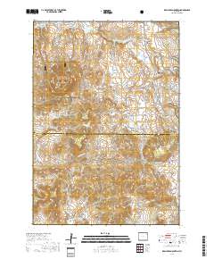 Inyan Kara Mountain 2017 topographic map thumbnail