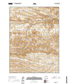 J H D Ranch 2017 topographic map thumbnail