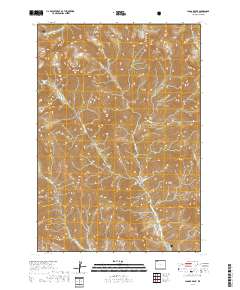 Jaggar Peak 2017 topographic map thumbnail