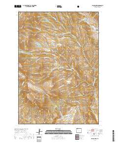 Jim Mountain 2017 topographic map thumbnail