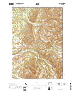 Joseph Peak 2017 topographic map thumbnail