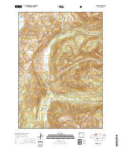 Joy Peak 2017 topographic map thumbnail