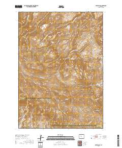 Kates Basin 2017 topographic map thumbnail
