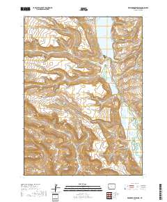 Kemmerer Reservoir 2017 topographic map thumbnail