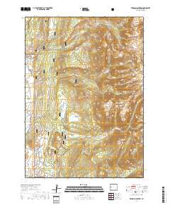 Kendall Mountain 2017 topographic map thumbnail