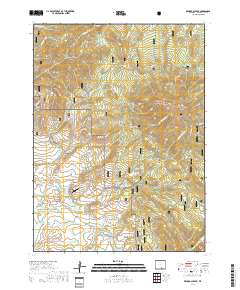 Kennaday Peak 2017 topographic map thumbnail