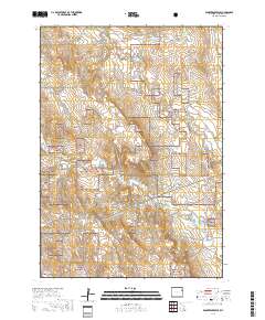Klodt Reservoir 2017 topographic map thumbnail