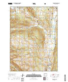 Klondike Hill 2017 topographic map thumbnail